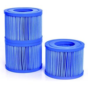 GIORDANOSHOP Marca Modello Set 3 Cartucce Filtro Antibatteriche - Set di 3 Filtri per Piscina GIORDANOSHOP Marca Modello Set 3 Cartucce Filtro Antibatteriche - Set di 3 Filtri per Piscina