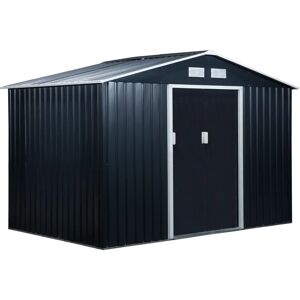 GIORDANOSHOP Modello 277x195x192 cm Deposito da Giardino in Acciaio - Spazio di Archiviazione GIORDANOSHOP Modello 277x195x192 cm Deposito da Giardino in Acciaio - Spazio di Archiviazione
