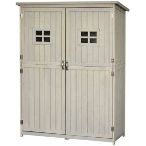 GIORDANOSHOP - Casetta da Giardino in Legno Compatta 127,5x50x164 cm - Spazio di Giardinaggio GIORDANOSHOP - Casetta da Giardino in Legno Compatta 127,5x50x164 cm - Spazio di Giardinaggio