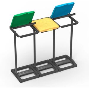 GIORDANOSHOP - Pattumiera 97x36x80 cm per sacchi da 80-110L GIORDANOSHOP - Pattumiera 97x36x80 cm per sacchi da 80-110L