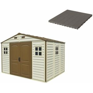 GIORDANOSHOP Piastrelle per Pavimento Casetta Giardino - 325x240x233 cm, Grigio GIORDANOSHOP Piastrelle per Pavimento Casetta Giardino - 325x240x233 cm, Grigio