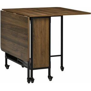 Tavolo Pieghevole Giordanoshop 6 Ruote Mensola 130x80x74 cm Legno Metallo - Tavolo da Pranzo Tavolo Pieghevole Giordanoshop 6 Ruote Mensola 130x80x74 cm Legno Metallo - Tavolo da Pranzo