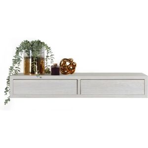 GIORDANOSHOP Mensola da Parete con 2 Cassetti - Casa/Ufficio GIORDANOSHOP Mensola da Parete con 2 Cassetti - Casa/Ufficio