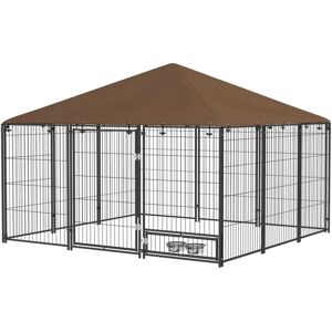 Generic - RecintoCani-211x211x151 - Nero e Marrone - 211x211x151 cm - Recinto per cani Generic - RecintoCani-211x211x151 - Nero e Marrone - 211x211x151 cm - Recinto per cani