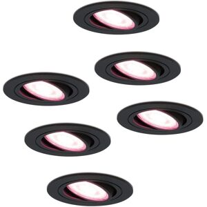 Hofronic Miro Slimme LED Inbouwspots - Zwart - IP20 - Alexa & Google Hofronic Miro Slimme LED Inbouwspots - Zwart - IP20 - Alexa & Google