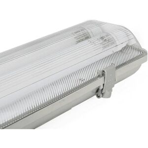 Aigostar LED IP65 dubbele armatuur - 120 cm - 175lm/W - incl. 2x18 Watt T8 LED buizen - 4000K neutraal Aigostar LED IP65 dubbele armatuur - 120 cm - 175lm/W - incl. 2x18 Watt T8 LED buizen - 4000K neutraal