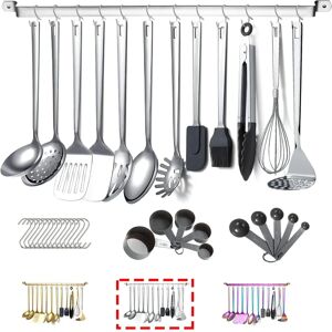 Kyraton 37pc Stainless Steel Cooking Utensil Set - Durable & Heat-Resistant Kyraton 37pc Stainless Steel Cooking Utensil Set - Durable & Heat-Resistant