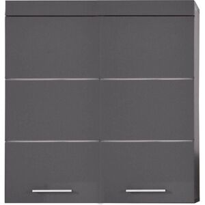 AmandaMando Badskab - Grå høyglans, 2 dører, 2 hyller AmandaMando Badskab - Grå høyglans, 2 dører, 2 hyller