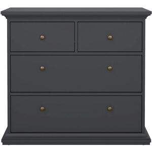 Venedig 96x48cm Moderne Graue Kommode - Kommode Venedig 96x48cm Moderne Graue Kommode - Kommode