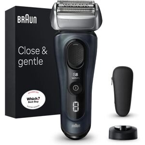 Braun Electric Shaver Series 8 8513s - Wet & Dry - 60 Min - Grey Braun Electric Shaver Series 8 8513s - Wet & Dry - 60 Min - Grey
