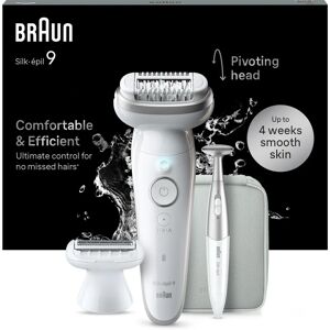 Braun Silk-épil 9 9-241 Epilator - Wet & Dry, 40 Tweezers Braun Silk-épil 9 9-241 Epilator - Wet & Dry, 40 Tweezers