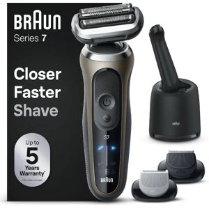 Braun Series 7 Electric Shaver - Black, Brown, Gold - Electric Shaver Braun Series 7 Electric Shaver - Black, Brown, Gold - Electric Shaver