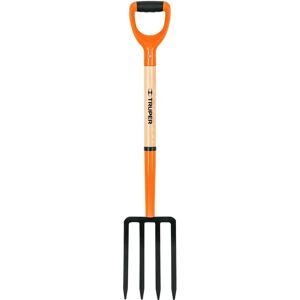 Horca para jardín Truper T2000 - 4 dientes - Cabeza de acero, mango ergonómico Horca para jardín Truper T2000 - 4 dientes - Cabeza de acero, mango ergonómico