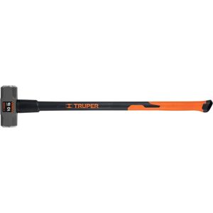 Truper Mazo octogonal - Mango de fibra de vidrio - 4.5 kg - Construcción y demolición Truper Mazo octogonal - Mango de fibra de vidrio - 4.5 kg - Construcción y demolición