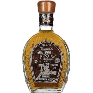 Los Tres Tonos AÑEJO Tequila - Agave, Vanille, Chêne - 38% 0,5L - Publicité Los Tres Tonos AÑEJO Tequila - Agave, Vanille, Chêne - 38% 0,5L - Publicité