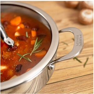 Kuhn Rikon Allround 3L Stainless steel - Shallow Casserole Kuhn Rikon Allround 3L Stainless steel - Shallow Casserole