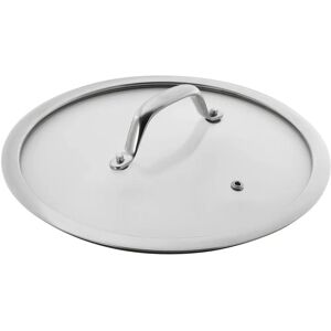 Kuhn Rikon Glass Lid with Stainless Steel Handle - 16cm - Glass Lid for Cookware Kuhn Rikon Glass Lid with Stainless Steel Handle - 16cm - Glass Lid for Cookware