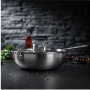 Kuhn Rikon 38506 Frying Pan Wok/Stir-Fry Pan Round - Frying Pan Kuhn Rikon 38506 Frying Pan Wok/Stir-Fry Pan Round - Frying Pan