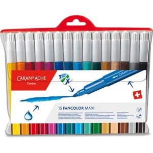 Caran d'Ache Fancolor Maxi Filzstift - Schwarz - Filzstift - 5 mm Strichbreite - Caran d'Ache Caran d'Ache Fancolor Maxi Filzstift - Schwarz - Filzstift - 5 mm Strichbreite - Caran d'Ache