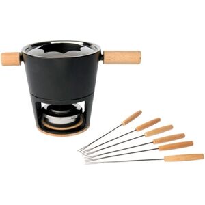 Stöckli Titlis 1,6 L Schwarz - Induktions-Fondue-Set Stöckli Titlis 1,6 L Schwarz - Induktions-Fondue-Set