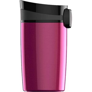 SIGG Miracle Travel Mug - 270ml, Black, Purple, Leakproof Stainless Steel SIGG Miracle Travel Mug - 270ml, Black, Purple, Leakproof Stainless Steel