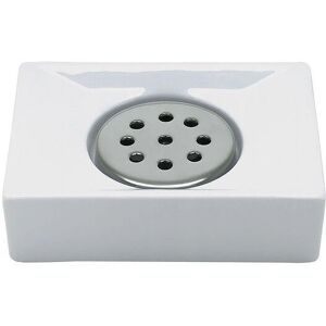 Porta sapone bianco Spirella - Collezione Quadro Porta sapone bianco Spirella - Collezione Quadro