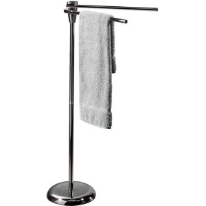 Spirella Darwin Chrome Towel Rack & Hook - Bathroom Accessory Spirella Darwin Chrome Towel Rack & Hook - Bathroom Accessory
