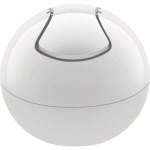 Pote de lixo redondo branco Spirella 1L Pote de lixo redondo branco Spirella 1L