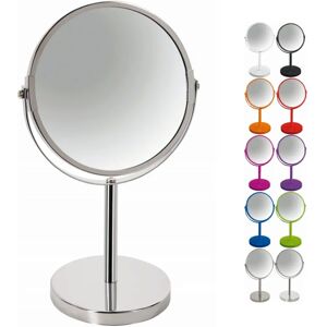 Specchio Sydney di Spirella - Ø 17cm, Argento, Ingrandimento 2x Specchio Sydney di Spirella - Ø 17cm, Argento, Ingrandimento 2x