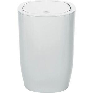 Spirella 7610583182531 Trash Can - 4L Oval polypropylene White Spirella 7610583182531 Trash Can - 4L Oval polypropylene White