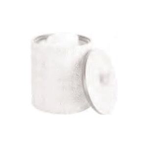 Spirella Relief Pudełko na przechowywanie - Porcelana, Biały, 0,42L Spirella Relief Pudełko na przechowywanie - Porcelana, Biały, 0,42L