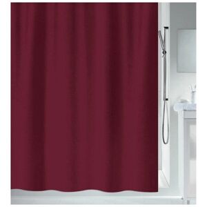 Rideau de douche en polyester Burgundy 120x200cm - Publicité Rideau de douche en polyester Burgundy 120x200cm - Publicité