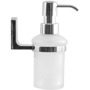 Sipirella Taku Chrome Glass Soap Dispenser - Soap & Lotion Holder Sipirella Taku Chrome Glass Soap Dispenser - Soap & Lotion Holder