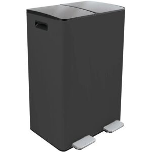 Spirella Gray 60L Waste Bin - Recycling with Pedal Spirella Gray 60L Waste Bin - Recycling with Pedal