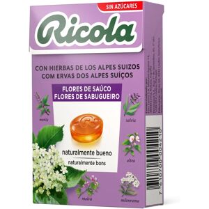 Ricola Sem Açúcar - Flor de Sabugueiro - Doces Ricola Sem Açúcar - Flor de Sabugueiro - Doces