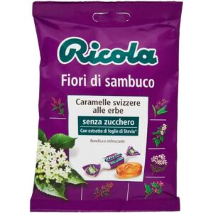 Ricola Flor de Saúco Sin Azúcar - Caramelos de Hierbas 70g Ricola Flor de Saúco Sin Azúcar - Caramelos de Hierbas 70g