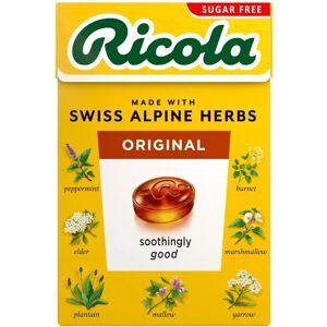 Ricola Original Swiss Herb Lozenges - Sugar Free - 45g Ricola Original Swiss Herb Lozenges - Sugar Free - 45g