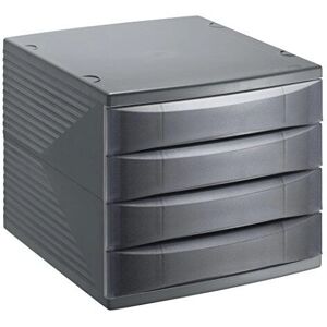 Rotho Storage Tray - Rectangular Polypropylene - Anthracite - Storage Tray Rotho Storage Tray - Rectangular Polypropylene - Anthracite - Storage Tray