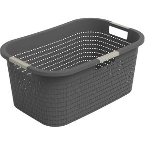 Rotho Country 40L Wäschekorb - Anthrazit Rotho Country 40L Wäschekorb - Anthrazit