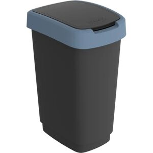 Cubo de Basura Rotho Twist - 50L, Azul, Diseño Ergonómico Cubo de Basura Rotho Twist - 50L, Azul, Diseño Ergonómico
