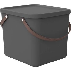 Rotho Albula Storage System - 40L - Black - Storage system Rotho Albula Storage System - 40L - Black - Storage system