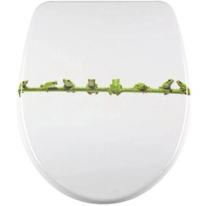 Diaqua NICE Hard toilet seat Green, White - toilet seat - Publicité Diaqua NICE Hard toilet seat Green, White - toilet seat - Publicité