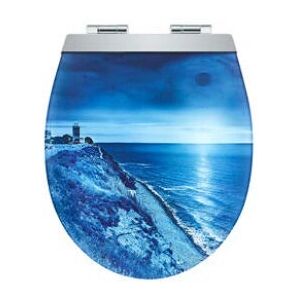 Diaqua Menton LED Slow Down Siège de WC - Toilet Seat - Publicité Diaqua Menton LED Slow Down Siège de WC - Toilet Seat - Publicité
