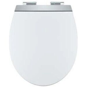 Diaqua Menton Slow Down MDF Silber, Weiß - WC-Sitz Diaqua Menton Slow Down MDF Silber, Weiß - WC-Sitz