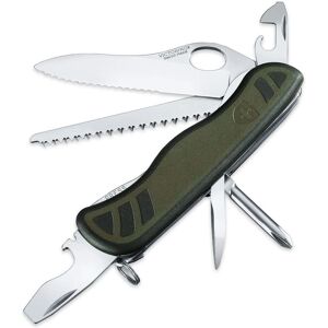 Victorinox Soldier - Locking Swiss Army Knife - Silver Victorinox Soldier - Locking Swiss Army Knife - Silver