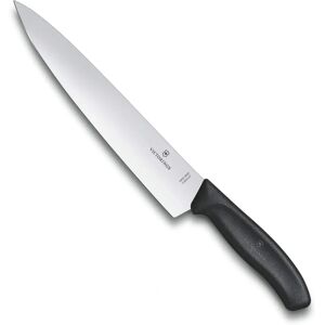 Victorinox Carving Knife 22cm - Swiss Kitchen Knife Black Victorinox Carving Knife 22cm - Swiss Kitchen Knife Black