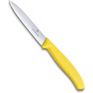 Victorinox Kitchen Knife - 10cm Stainless Steel - Yellow - Kitchen Tool Victorinox Kitchen Knife - 10cm Stainless Steel - Yellow - Kitchen Tool