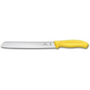 Victorinox Swiss Classic Yellow 21cm Serrated Bread Knife - Bread Knife Victorinox Swiss Classic Yellow 21cm Serrated Bread Knife - Bread Knife