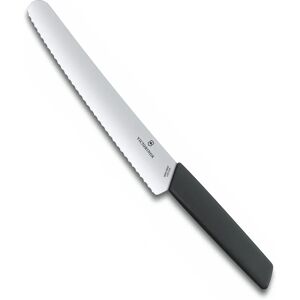 Victorinox Swiss Modern bread knife - 22cm, black Victorinox Swiss Modern bread knife - 22cm, black