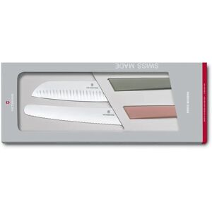 Victorinox Modern Kitchen Knife Set - Santoku & Bread Knife Victorinox Modern Kitchen Knife Set - Santoku & Bread Knife